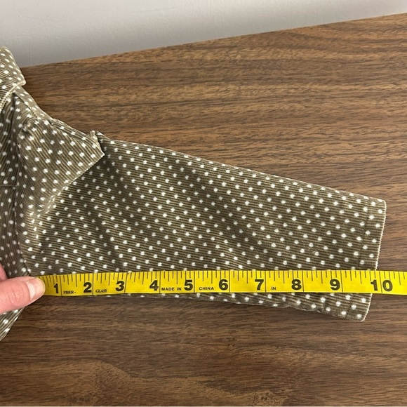 ❤️ Old navy girl jacket corduroy polka dots bow 3T - Picture 9 of 9